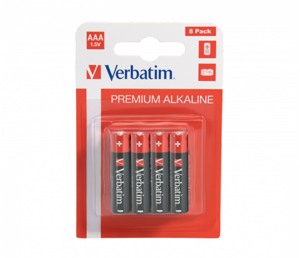VERBATIM Premium Alkaline LR3 AAA (4 szt.) 49920 - 1277585 - zdjęcie